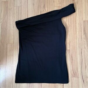 NWOT Victoria’s Secret Bra Top, One Shoulder, Black, size Medium